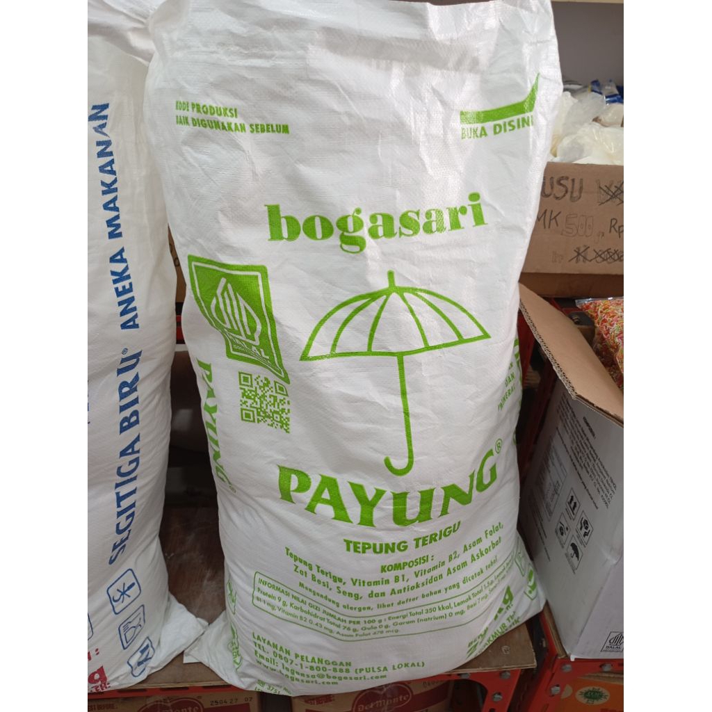 

Tepung Terigu Bogasari PAYUNG repack 1kg