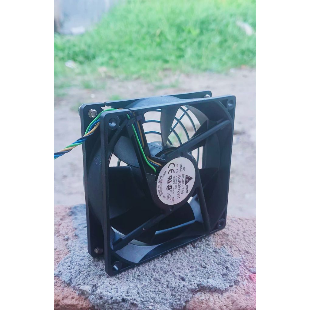 kipas high speed delta 12v 0.60A 9x9cm kipas dc bonus ram kipas