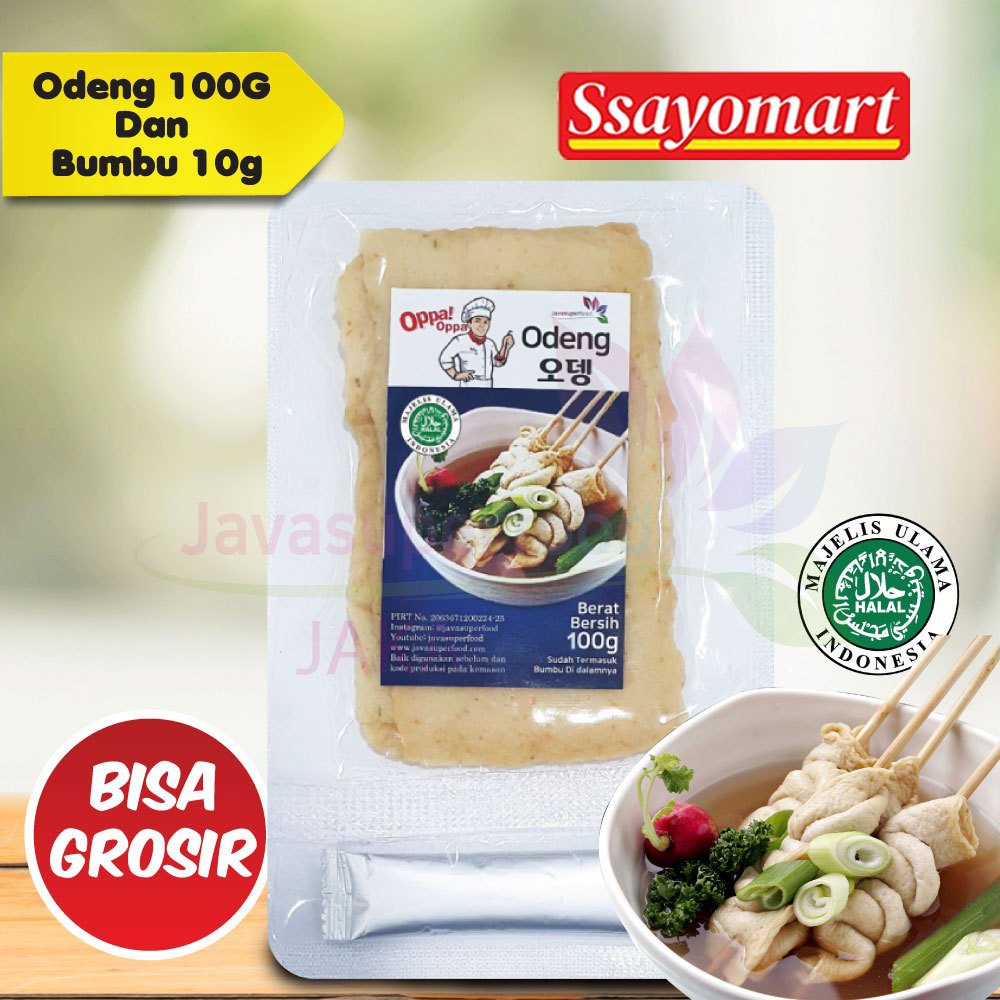 

[Halal] Oden Odeng 3 Lembar Eomuk Korean Fish Cake 100g+Bumbu
