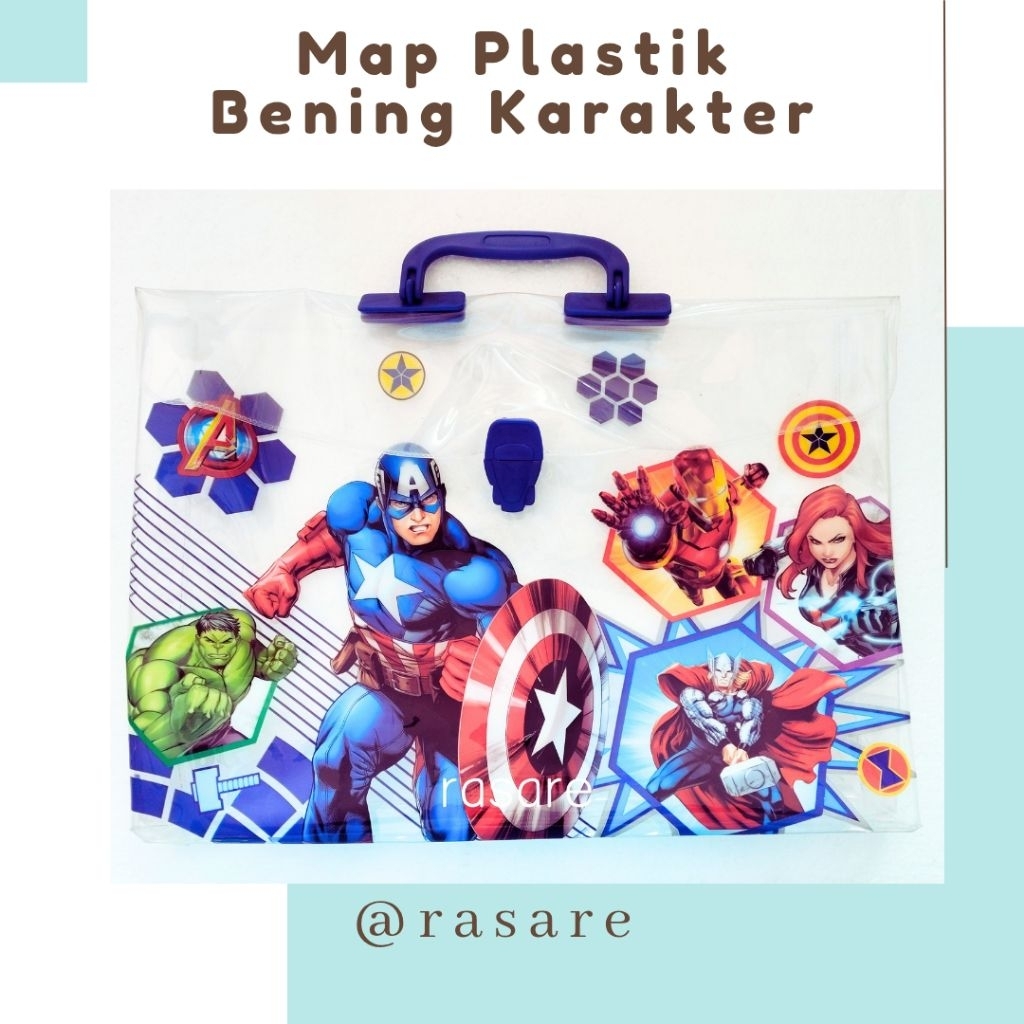 

MAP PLASTIK KANCING ZIPPER BENING KARAKTER