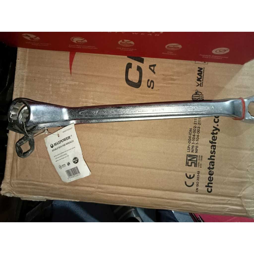 Kunci ring ring 24 x 27mm MAXPOWER/kunci ring 24 x 27/kunci baut 24 x 27