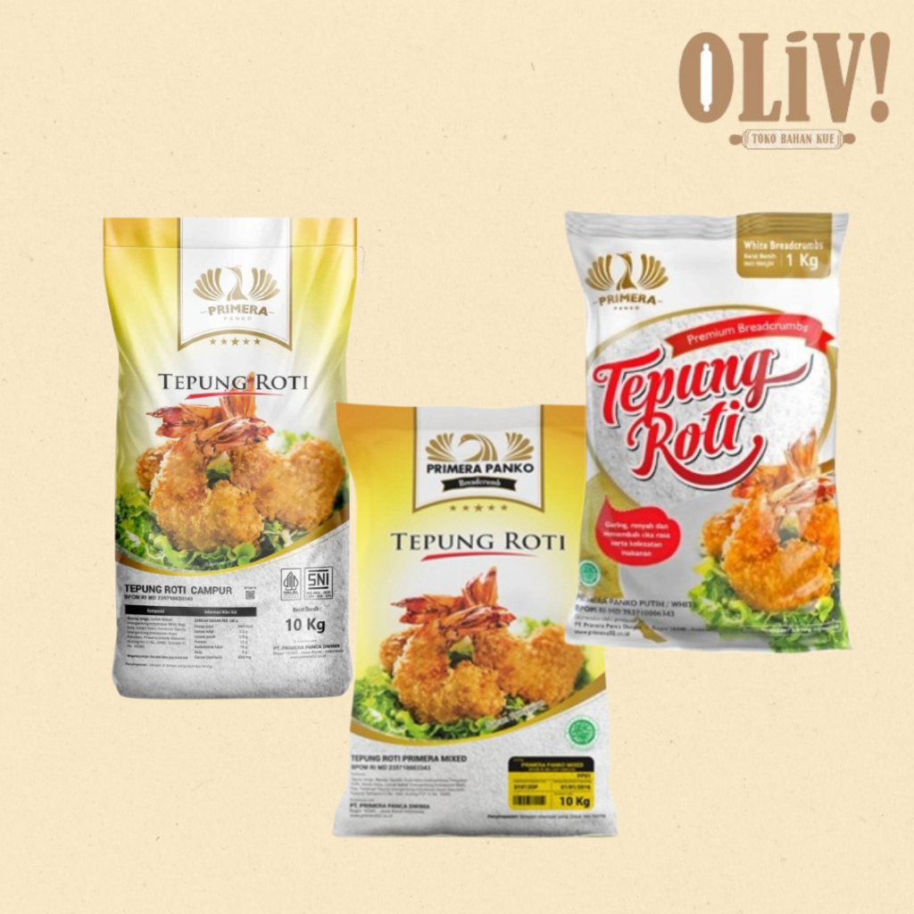 

Primera Bread Crumb 10Kg (Repack/Timbangan)