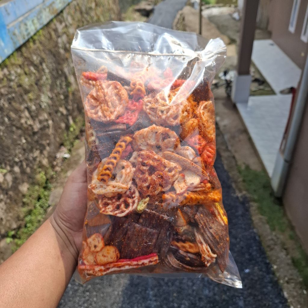 

SEBALAK CAMPUR MIK SAGALA AYA VIRAL EKTRA PEDAS DAUN JERUK KEMASAN 250 GRAM