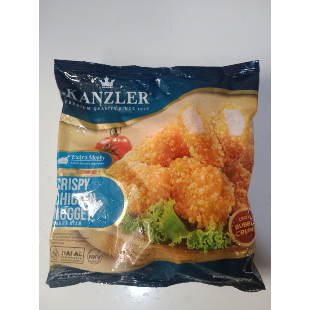 

Kanzler crispy chicken nugget 450gr