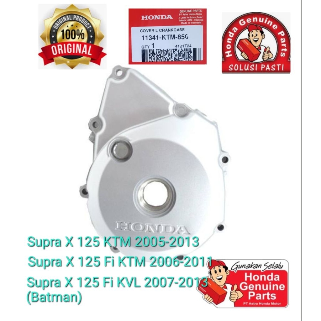 Blok Magnit Bak Magnet Honda Supra X 125 Karbu Supra X 125 Fi 100% Original Honda AHM 11341-KTM-850