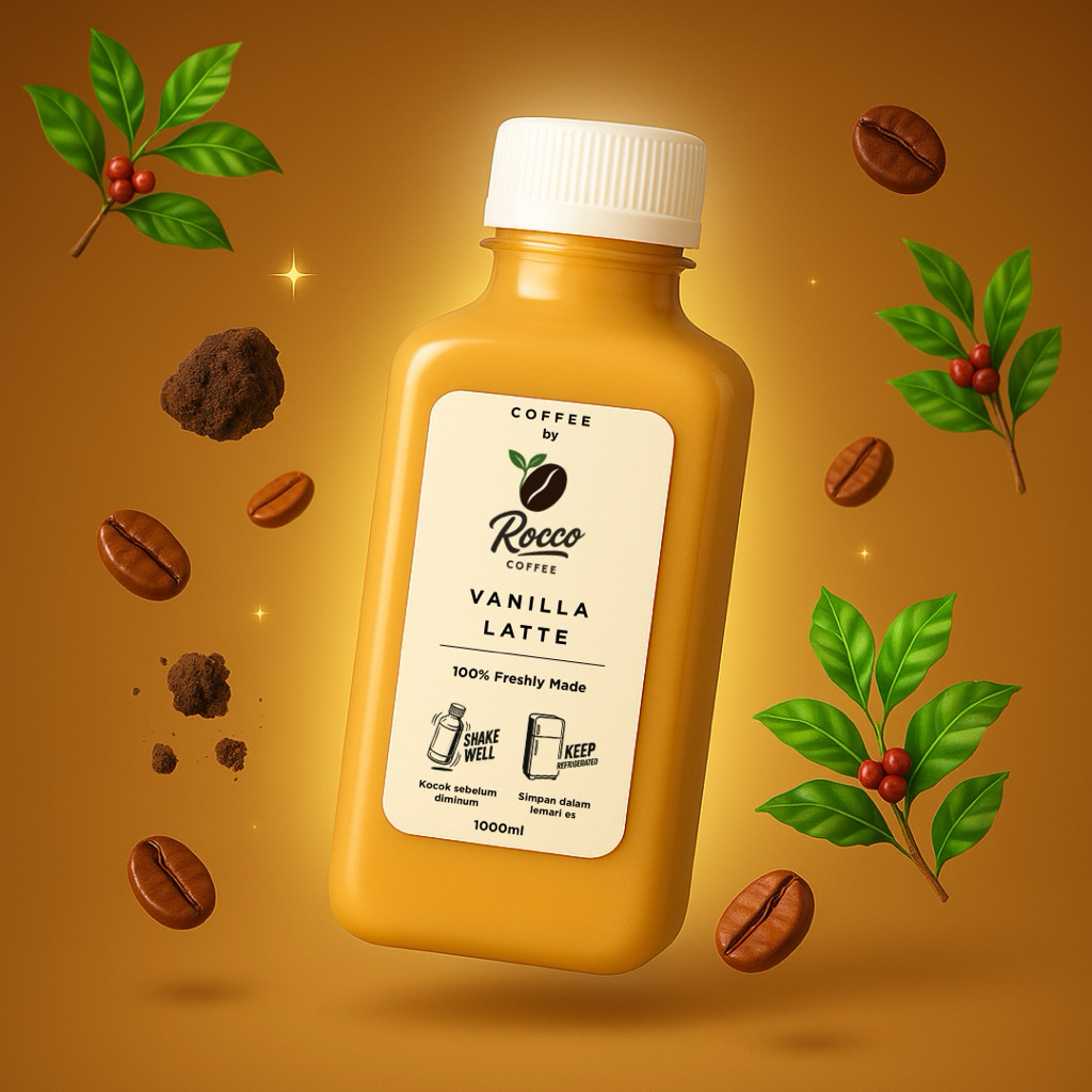 

Rocco Coffee - Vanilla Latte 1000ml