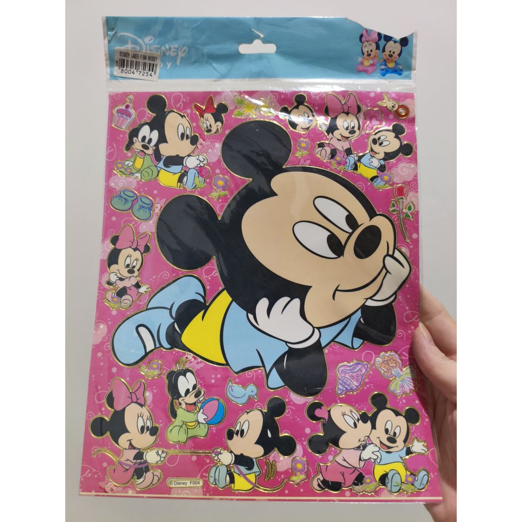 

sticker laser anak karakter DISNEY mickey mouse