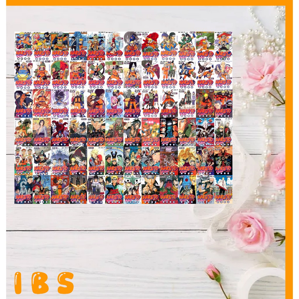 Komik manga Naruto, Vol. 1-72 (English)