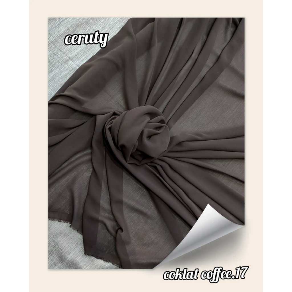 Kain Ceruty Diamond, Ceruti Baby Doll, Ceruti Halus, Ceruti Bahan Kerudung, Ceruti Murah