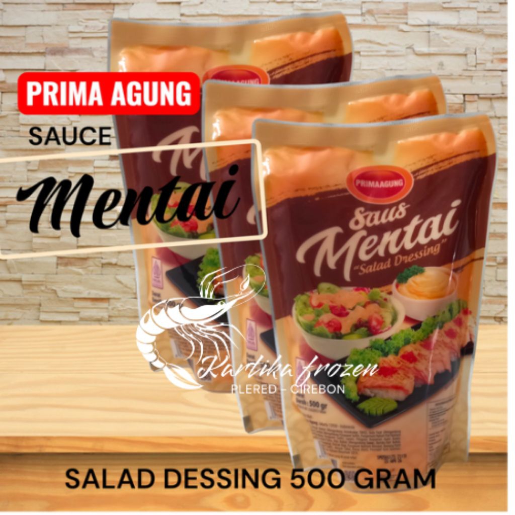 

PRIMA AGUNG SAUCE MENTAI 500 GR