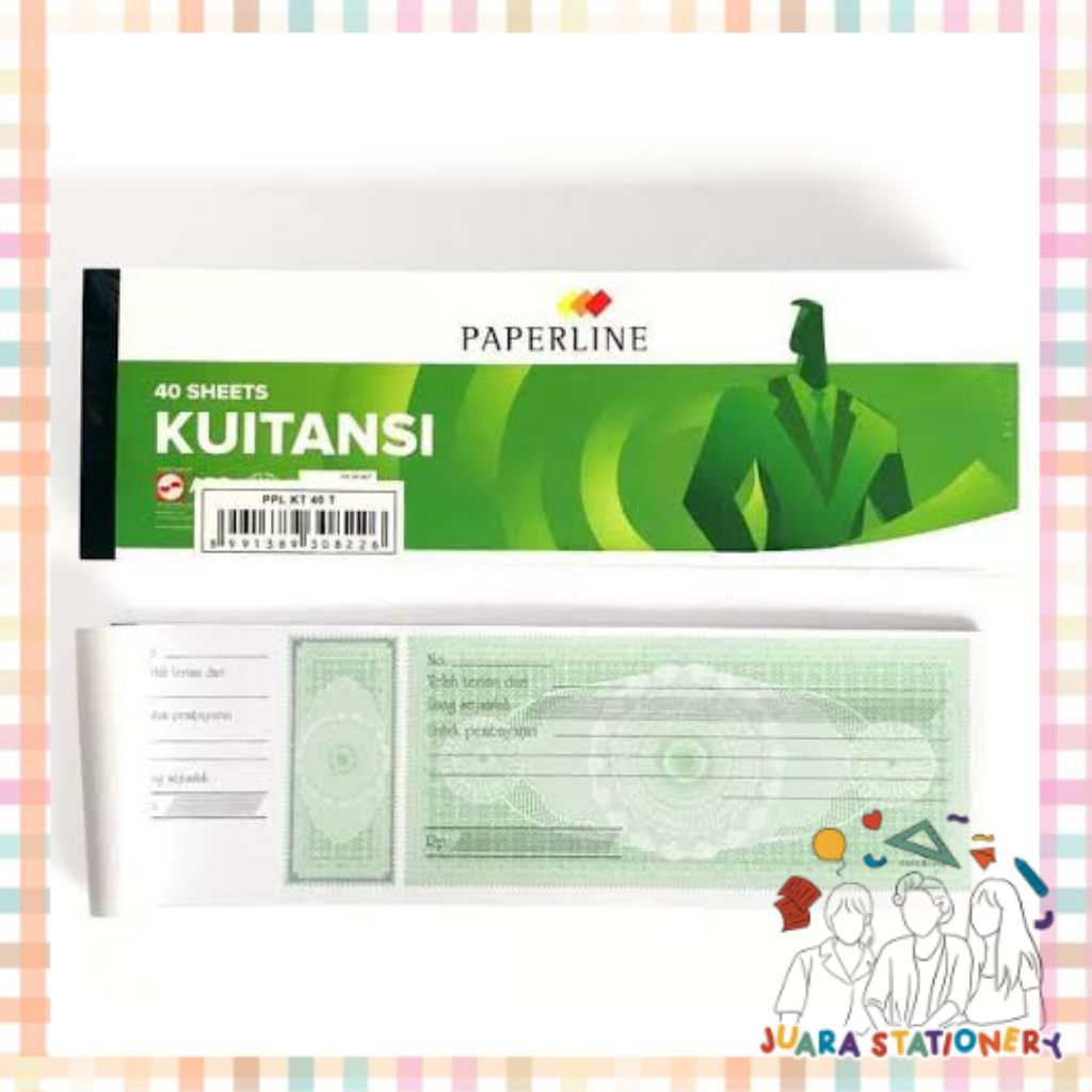 

(730) Kuitansi Paperline 40 Lembar / Buku Kwitansi Kecil Kwitansi Pembayaran