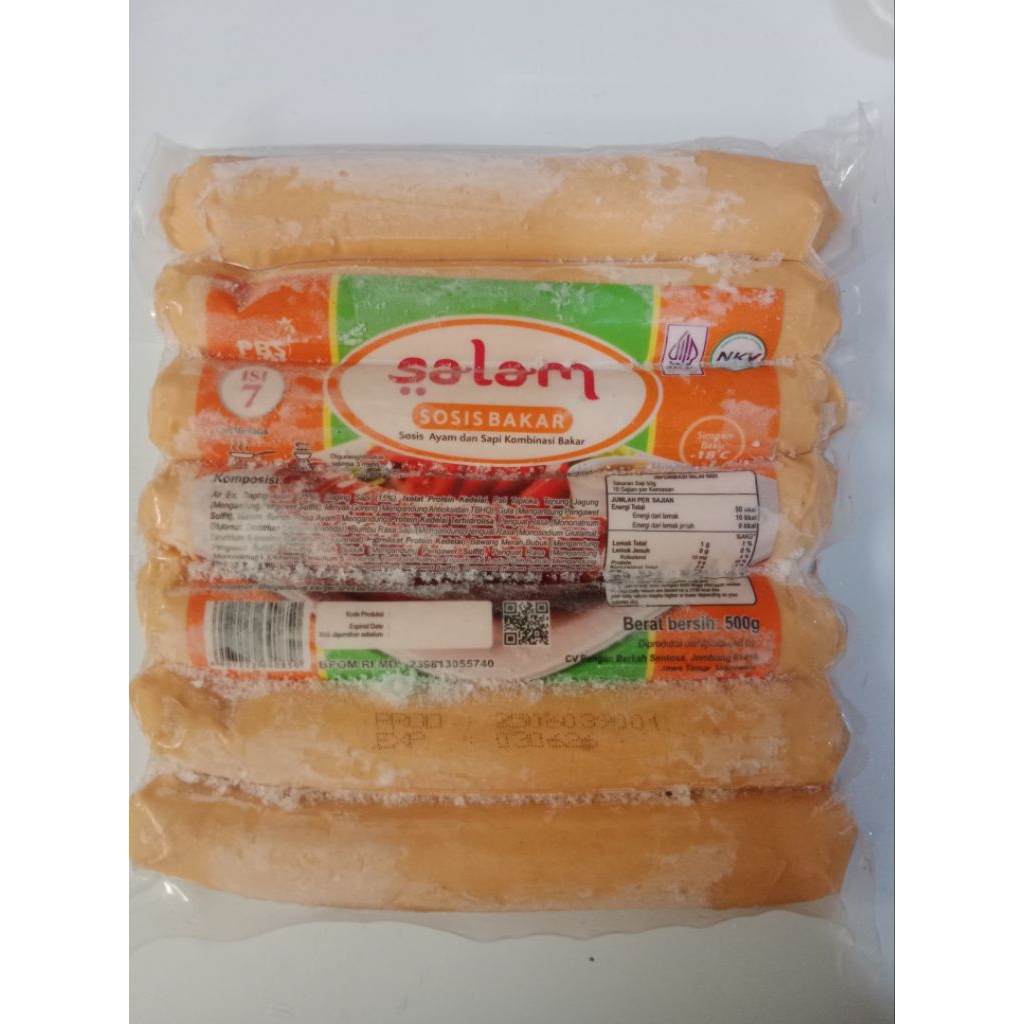 

Salam sosis bakar jumbo isi 7