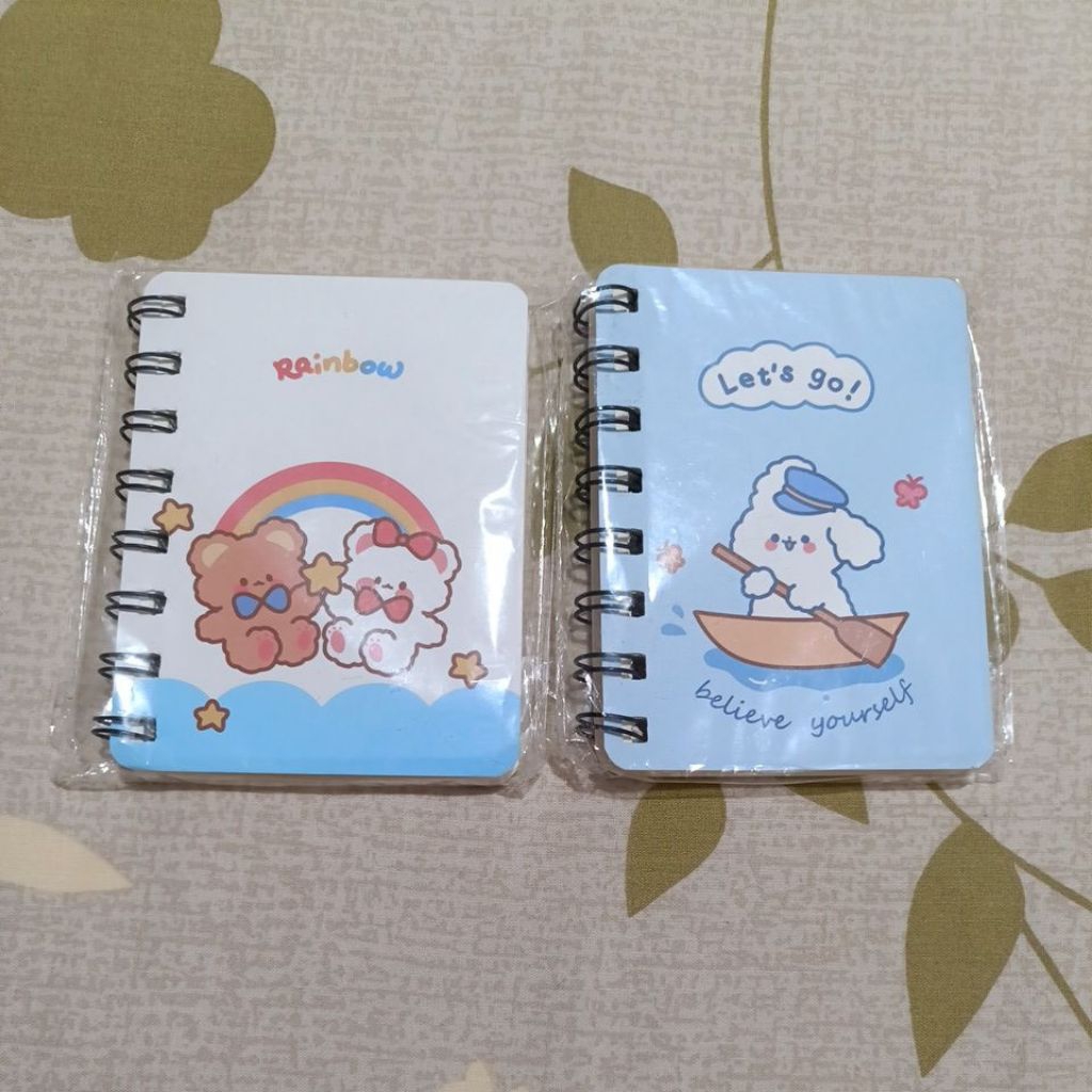 

Mini Notebook Bear lucu Stationary
