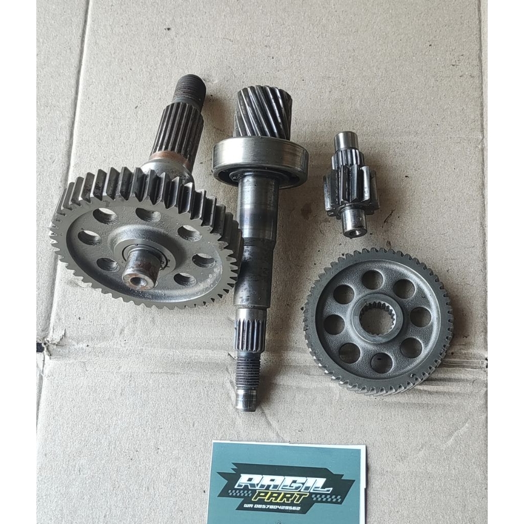 Rasio gearbox gardan vario 110 karbu/vario techno