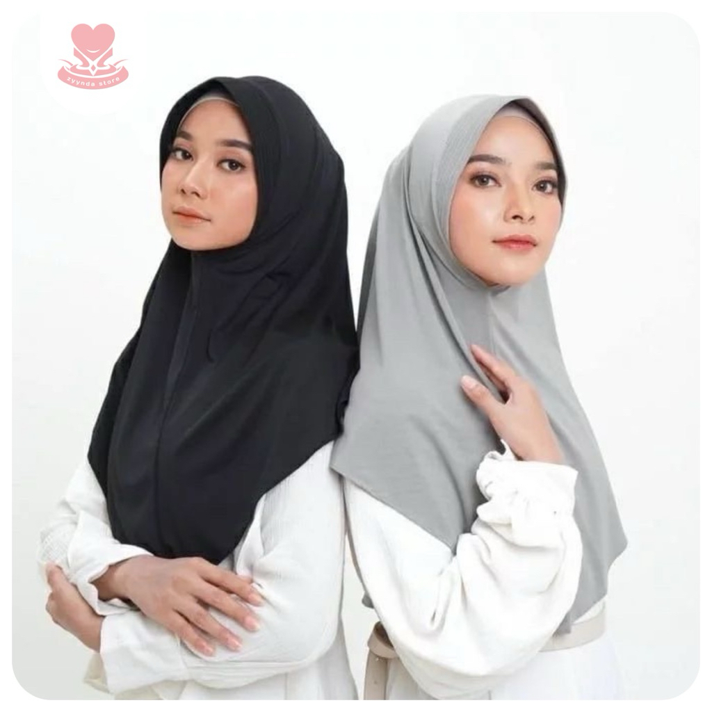 Hijab Sport Size M || Jilbab Instan Menutup Dada  || Kerudung Olahraga Terjangkau Berkualitas Cocok 