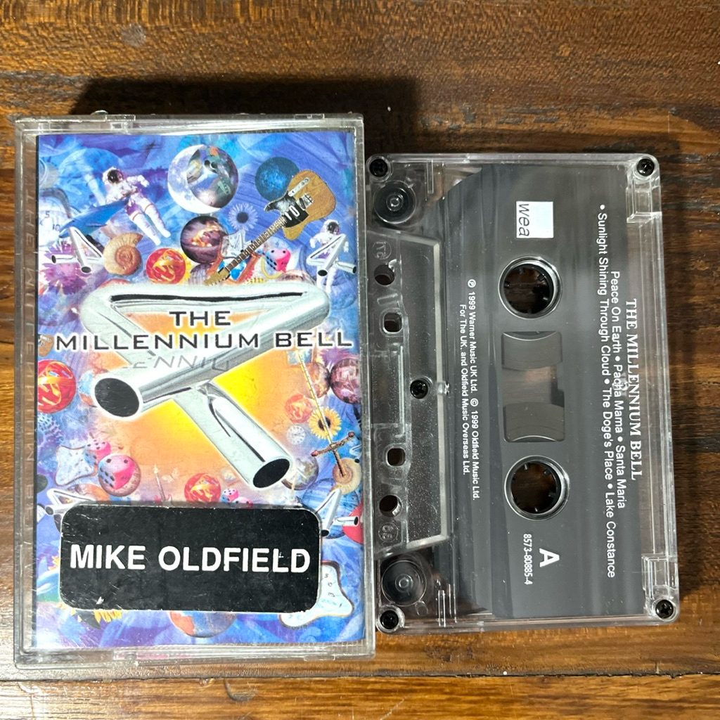 Kaset Pita Mike Oldfield The Millenium Bell (Album)