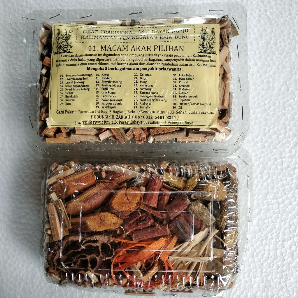 

OBAT TRADISIONAL ASLI DAYAK NGAJU KALIMANTAN 41 macam akar pilihan