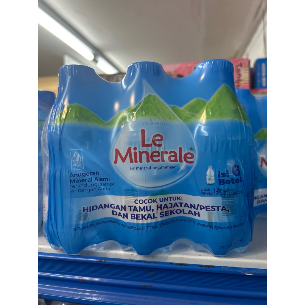 

Le minerale Mini 330ml x 6
