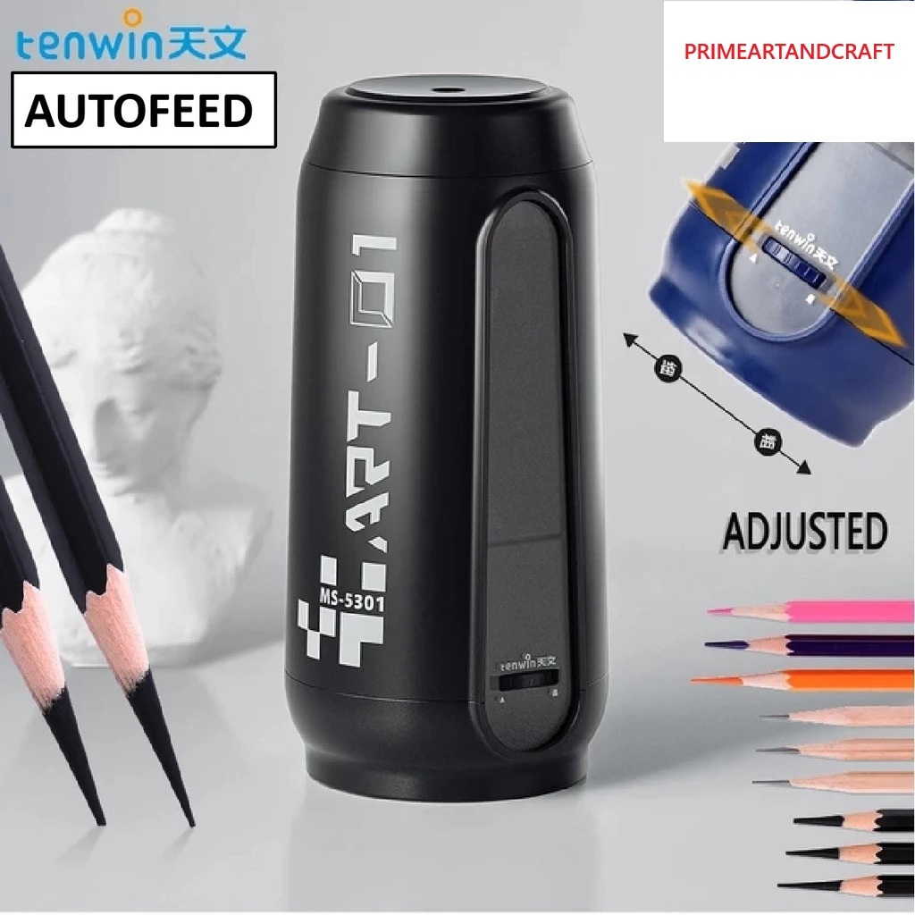 

TENWIN artist electric sharpener MS5301 adjustable (Rechargeable)