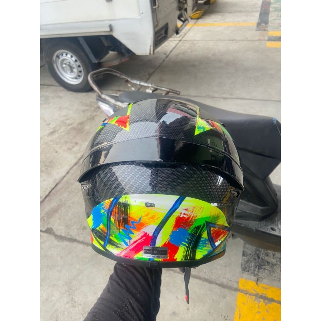 helm kyt fullface bekas