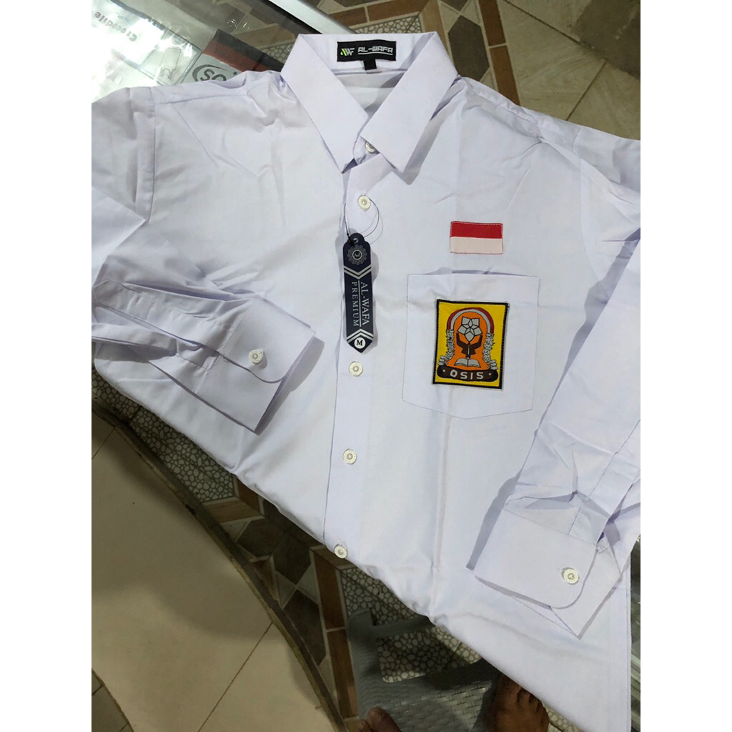 Seragam sekolah SMP lengan panjang Al Wafa premium