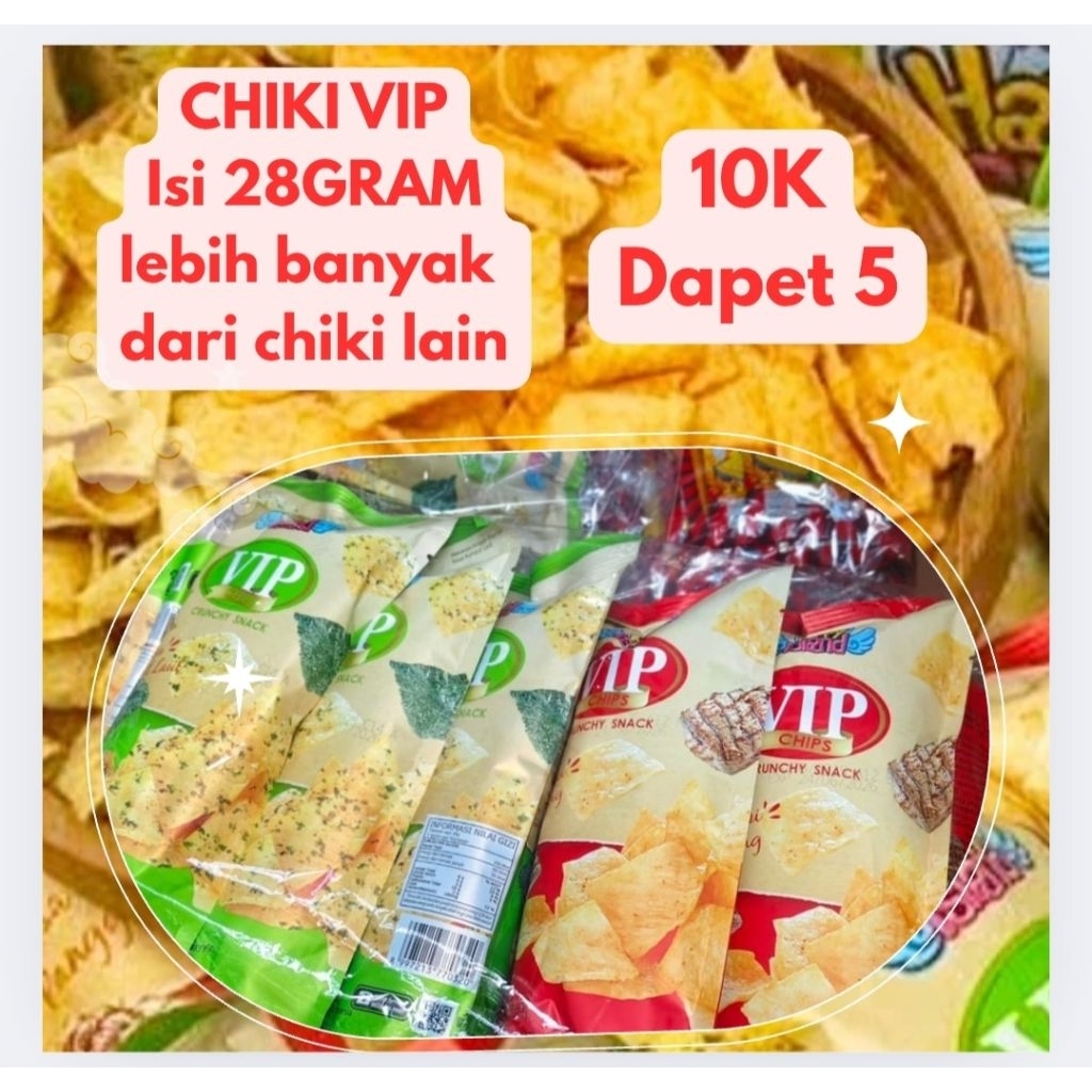 

TERMURAH!! 28GRAM VIP CHIPS MIXVARIAN