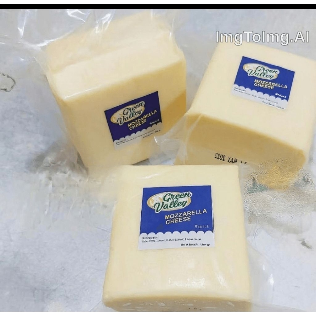 

KEJU MOZARELLA GREEN VALLEY 1KG HALAL DAN MULUR