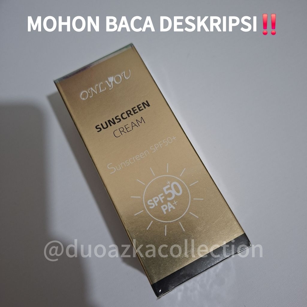 NEW ONLYOU Sunscreen Cream SPF 50+ PA+