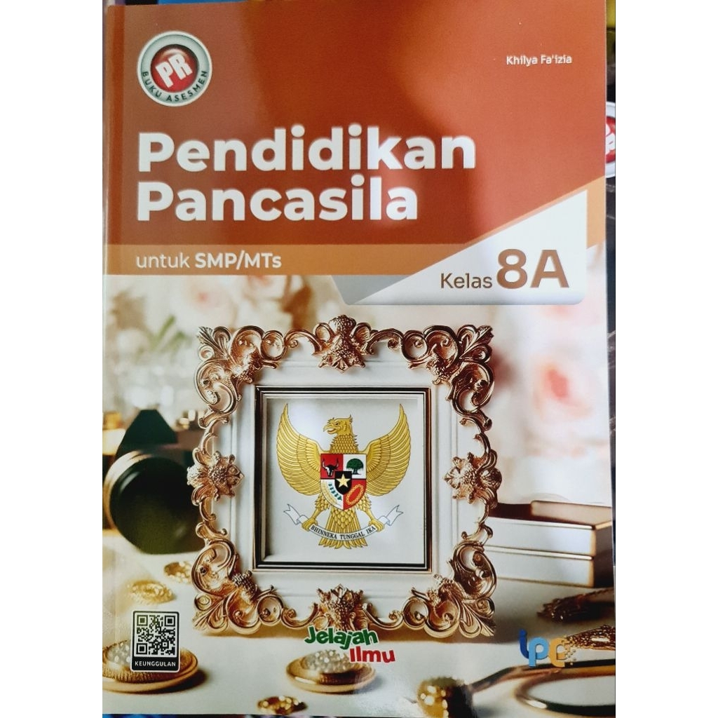diskon Buku lks pr interaktif pendidikan pancasila PPKN kelas VIII, 8 semester 1 tahun 2025 kurikulu