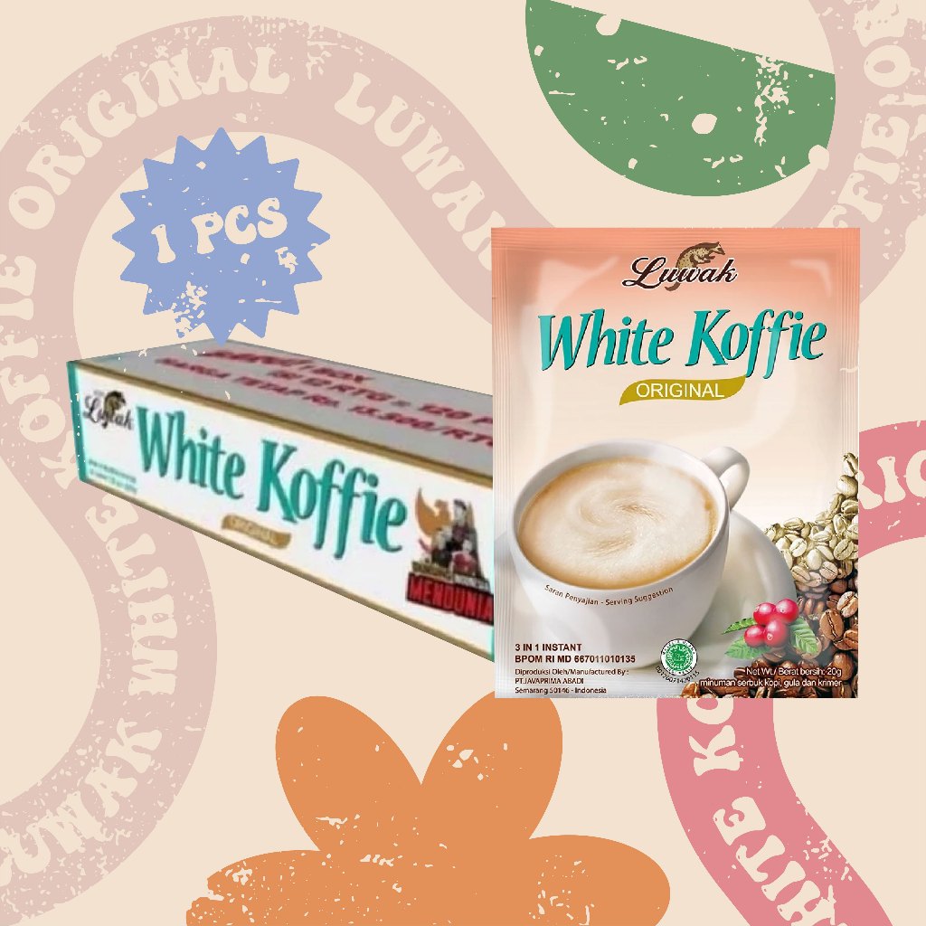 

Luwak White Koffie Original 1 Dus