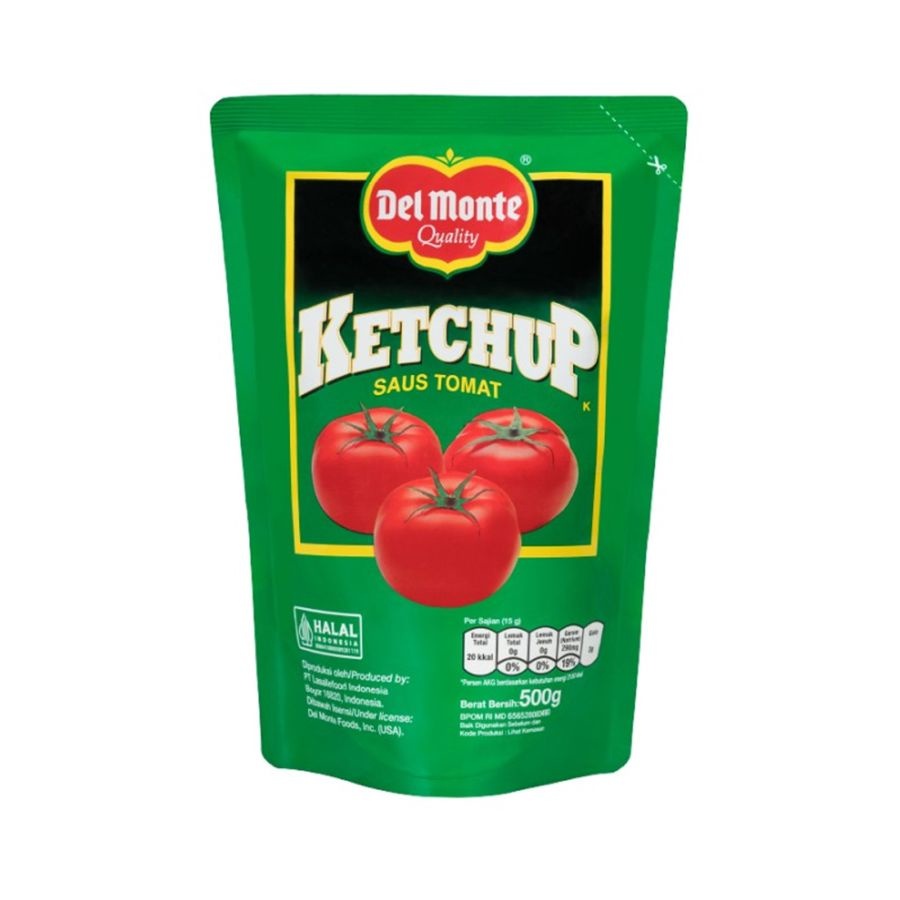 

DELMONTE SAUS TOMAT POUCH 500G