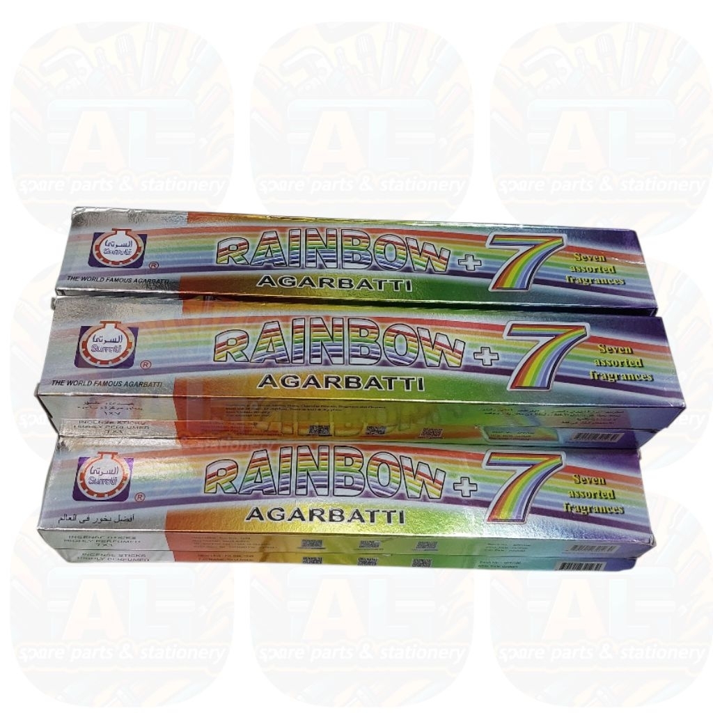 Dupa Rainbow 7 Warna Dupa Lidi 1Pack Isi 42 Batang