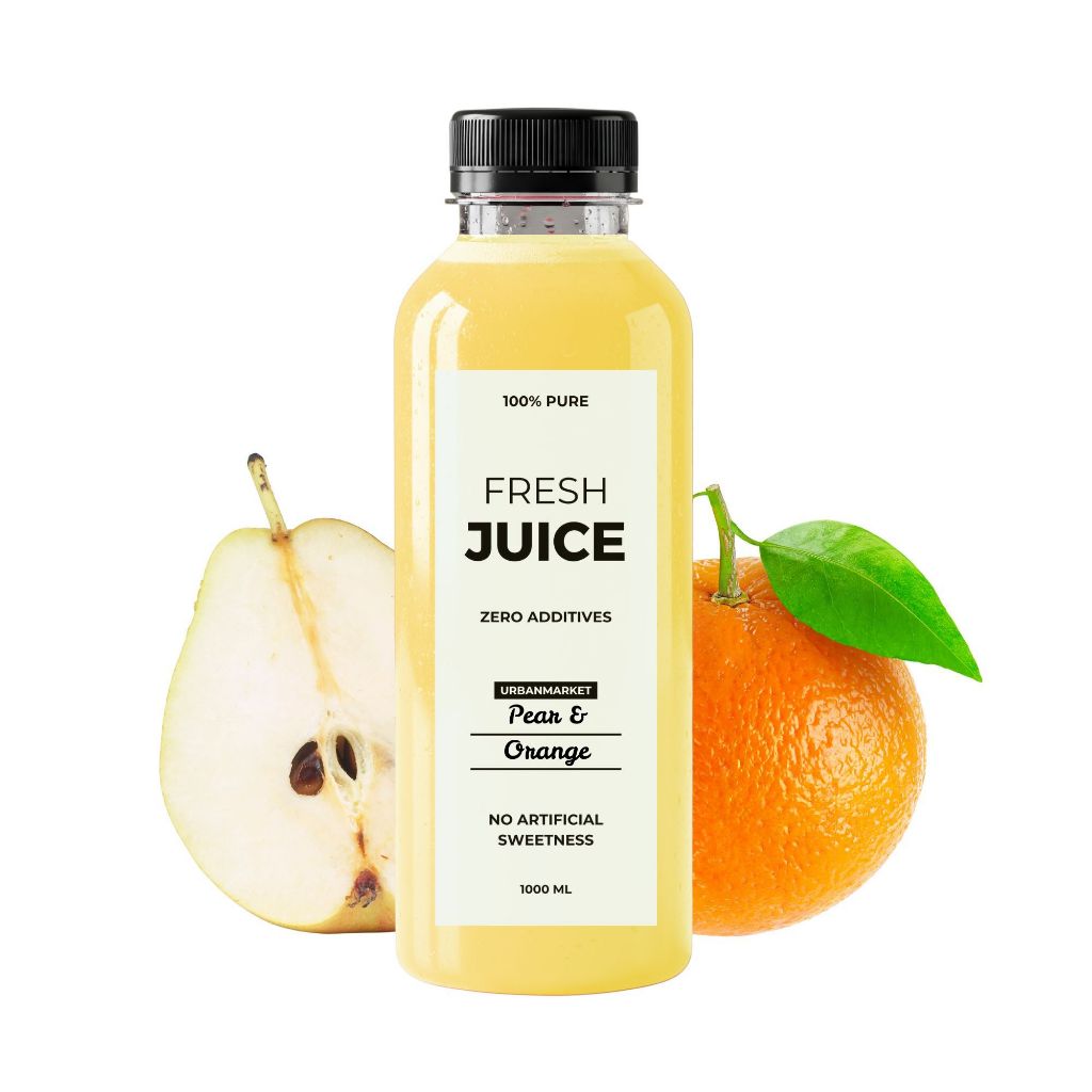 

Jus Pear Jeruk Segar Cold Pressed – 100% Buah Asli, Murni Tanpa Gula Tambahan