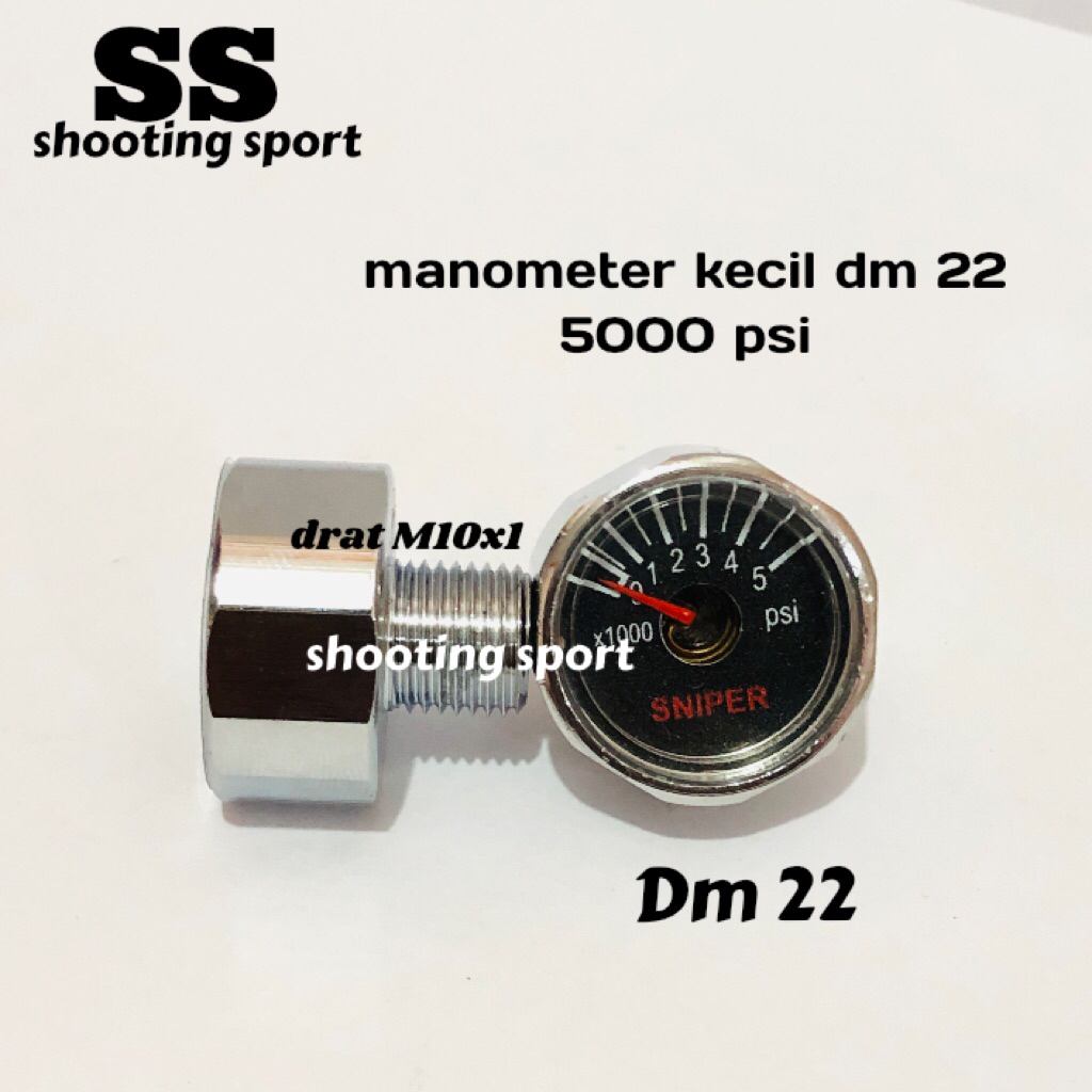 Manometer Dm 22 5000 psi,Manometer pcp Dm 22 5000 psi,Manometer import sparepart pcp import 100%
