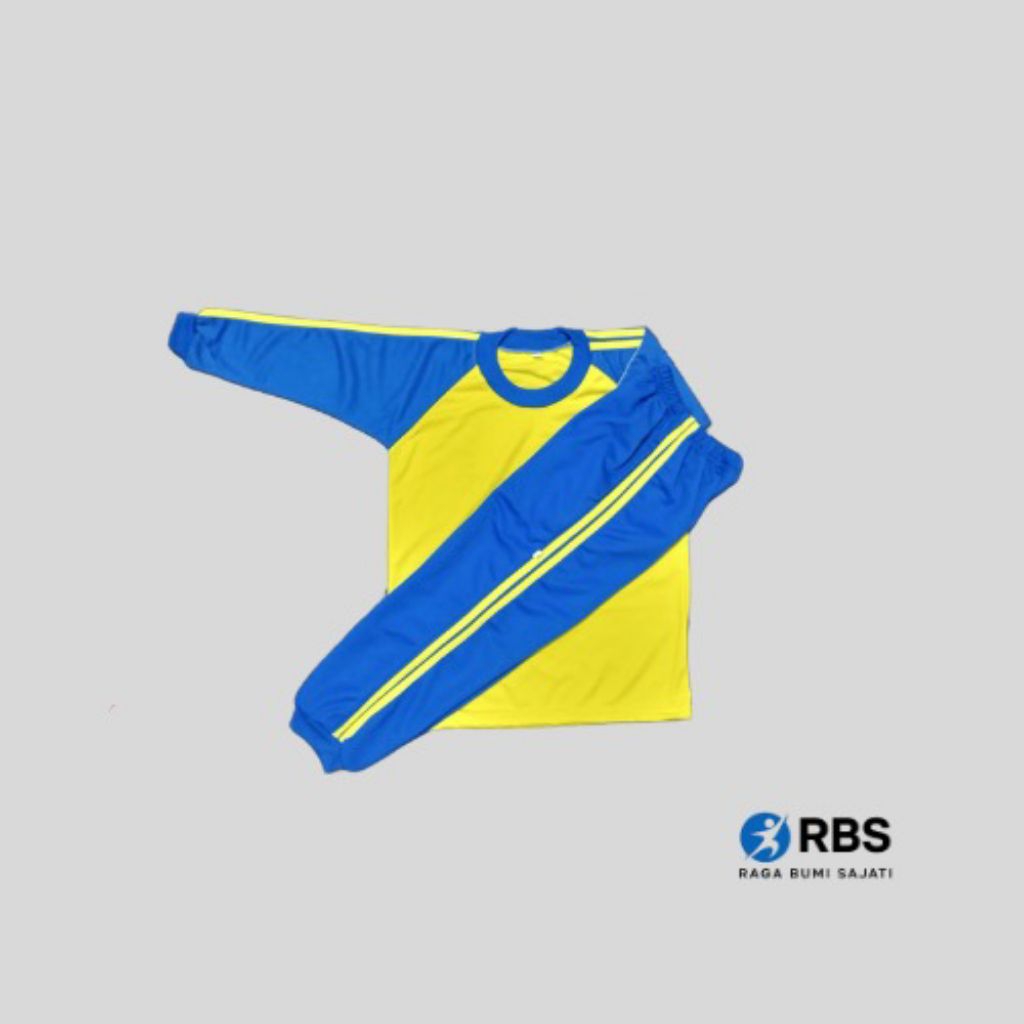 Setelan Baju Olahraga Anak PAUD TK / Pakaian Seragam Olahraga Anak paud RA dan TK (BISA SABLON)