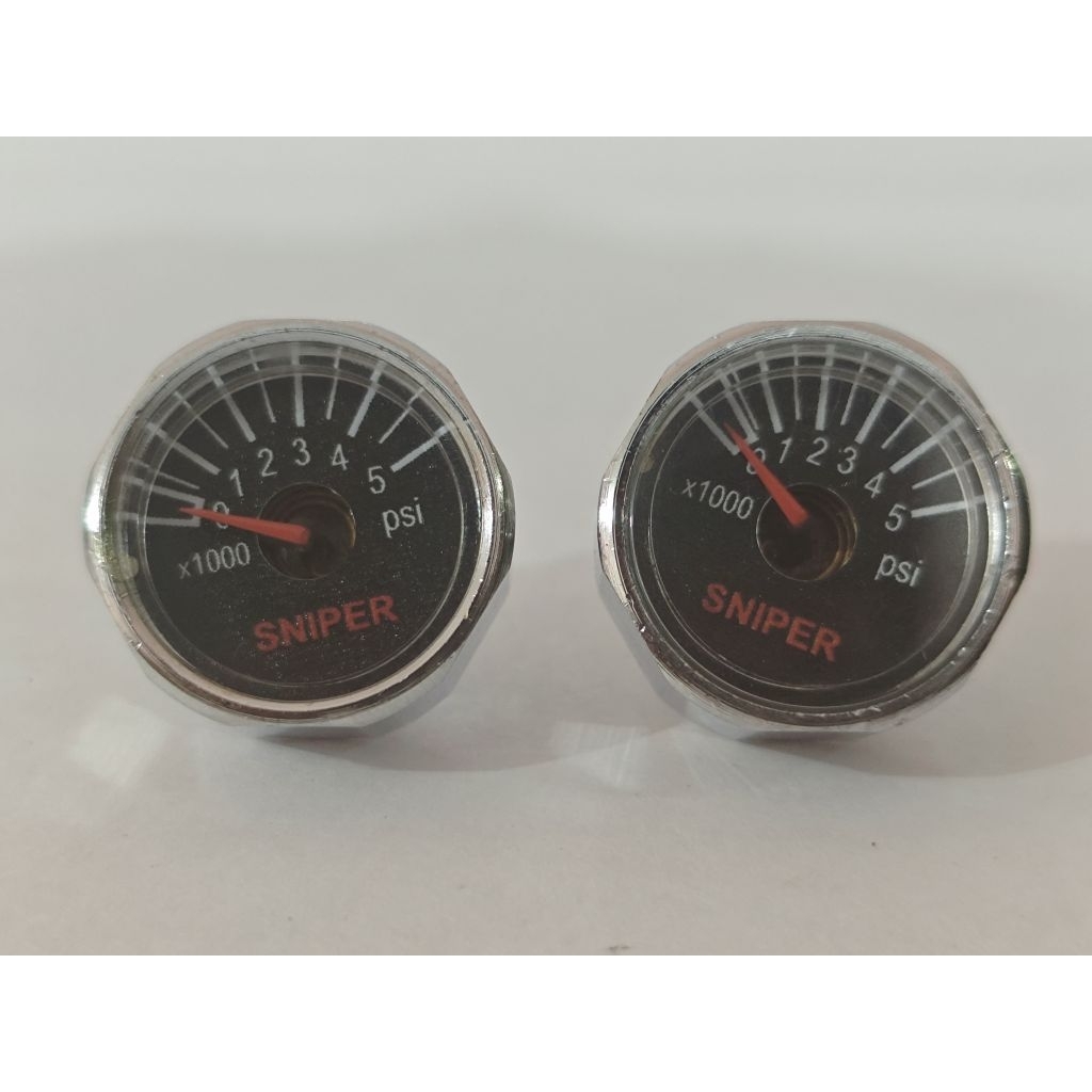 MANOMETER KECIL 22MM, MANOMETER 5000PSI, MANOMETER PCP