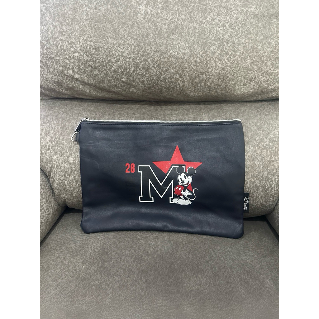 POUCH MICKEY MOUSE BLACK ORIGINAL PRELOVED