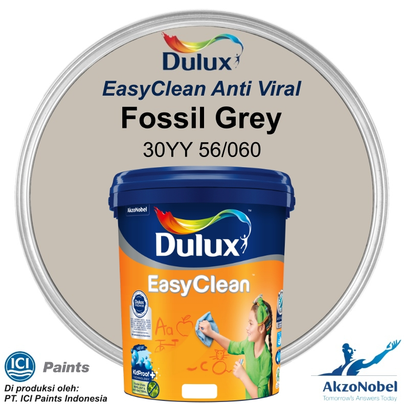 CAT DULUX EASY CLEAN 20 LT - FOSSIL GREY 30YY 56/060
