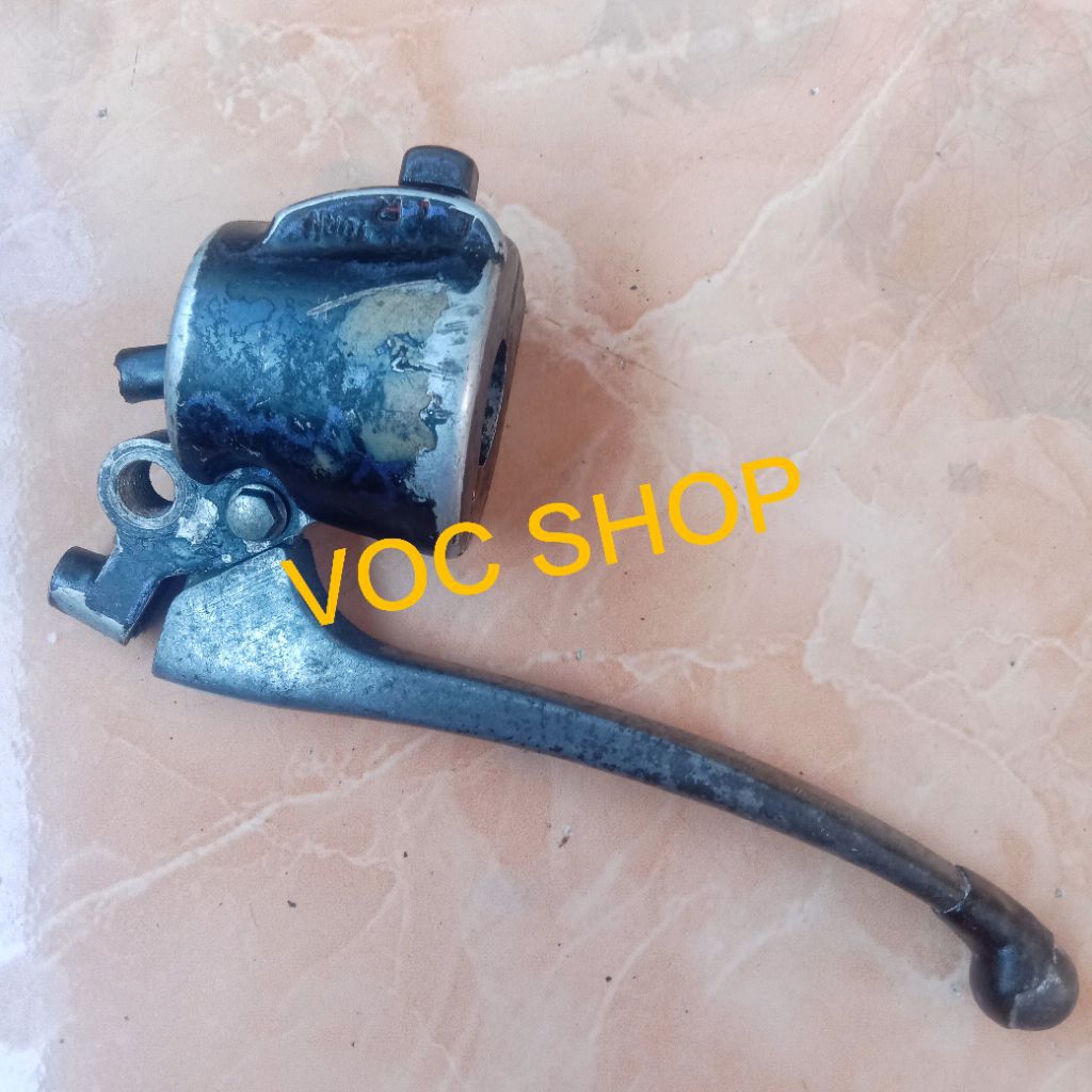 Honda GL100 GL125 GL 100 125 TEC Japan Double Klakson Saklar Holder Kiri Original Bekas