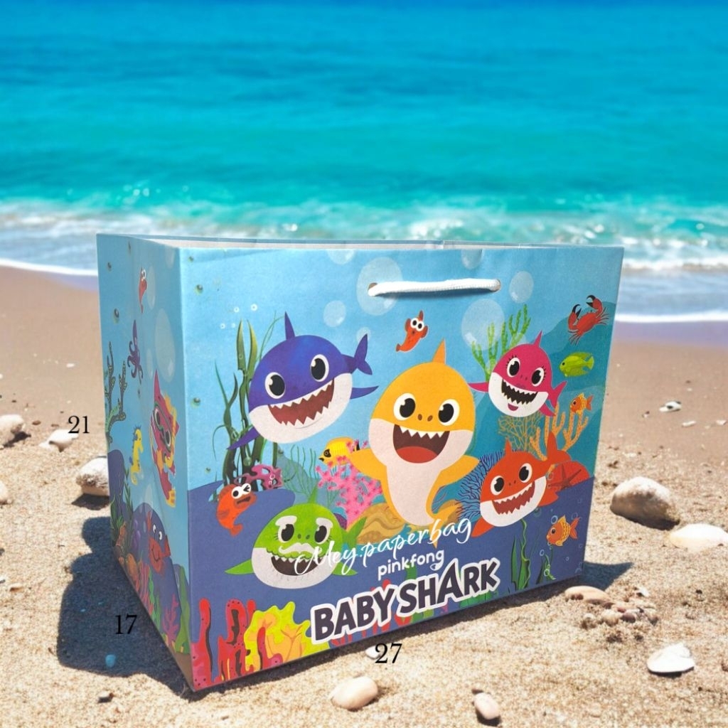 

Paper Bag Bento Doraemon dan Hello Kitty Uk 27x17x21