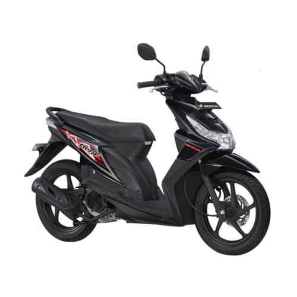 Striping Setriping Stripe Sticker Polet List Body Set Kiri Kanan Beat Karbu Hitam Gen 2 2011 2012 As