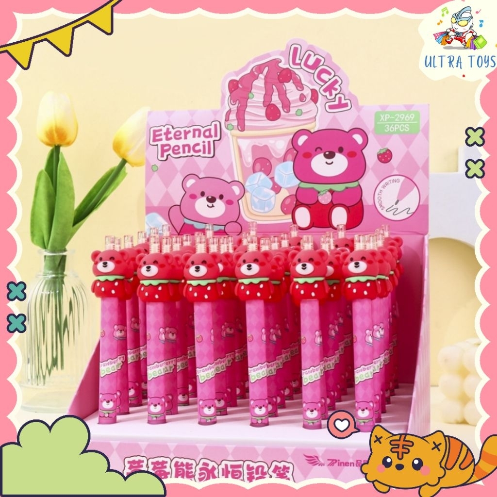 

[ULTRATOYS] PENSIL ABADI/ETERNAL PENCIL BERRY BEAR
