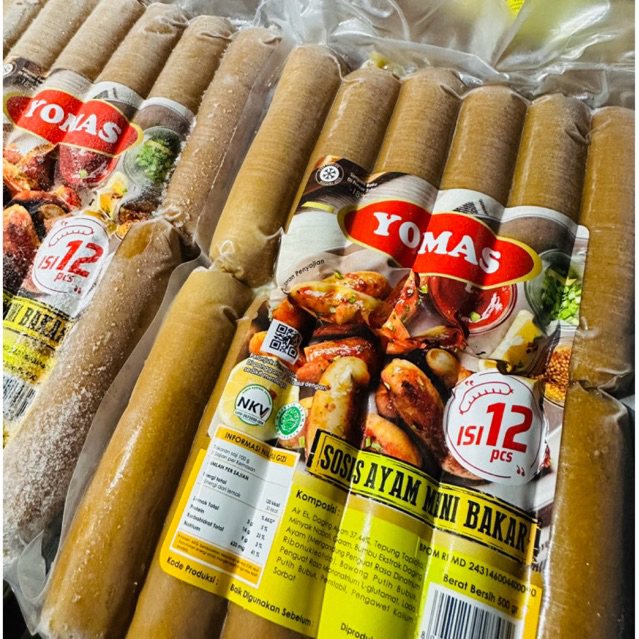 

Yomas Sosis Ayam Bakar Mini 500gr