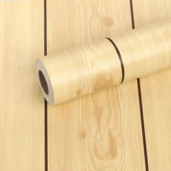 Wallpaper stiker motif serat ukuran per meter