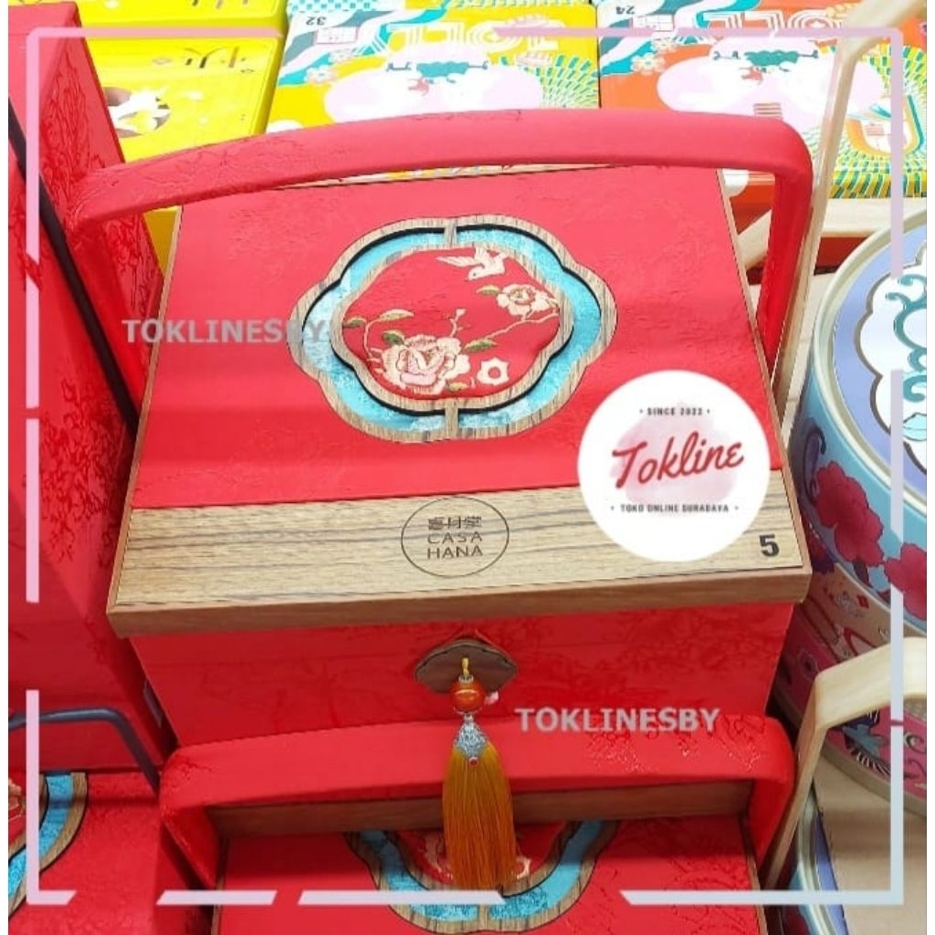 

CASA HANA CASAHANA MOONCAKE MOON CAKE KUE BULAN MOONLIGHT TREASURE ISI 8