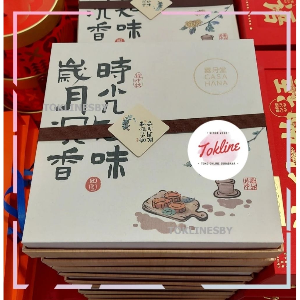 

CASA HANA CASAHANA MOONCAKE MOON CAKE KUE BULAN A TASTE OF LOVE MOON ISI 8