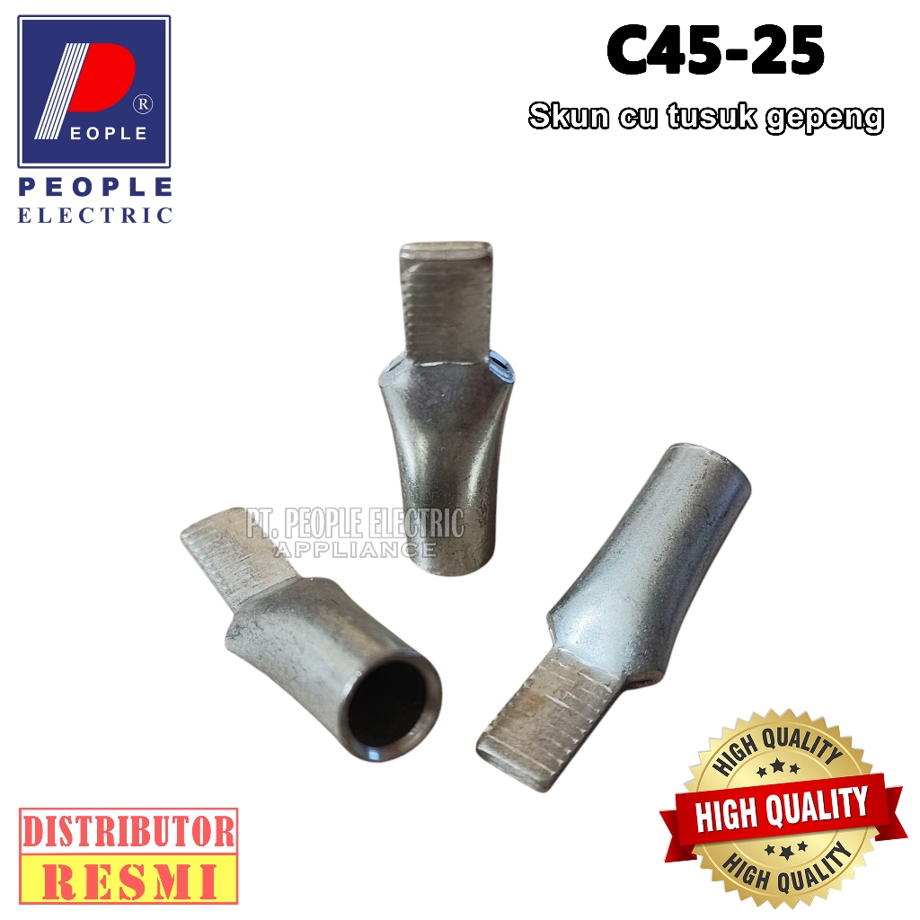 Skun CU Tusuk Gepeng C45-25