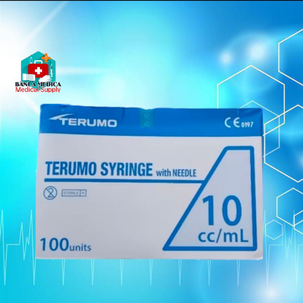 Spuit Terumo 10cc / 1 box isi 100pcs