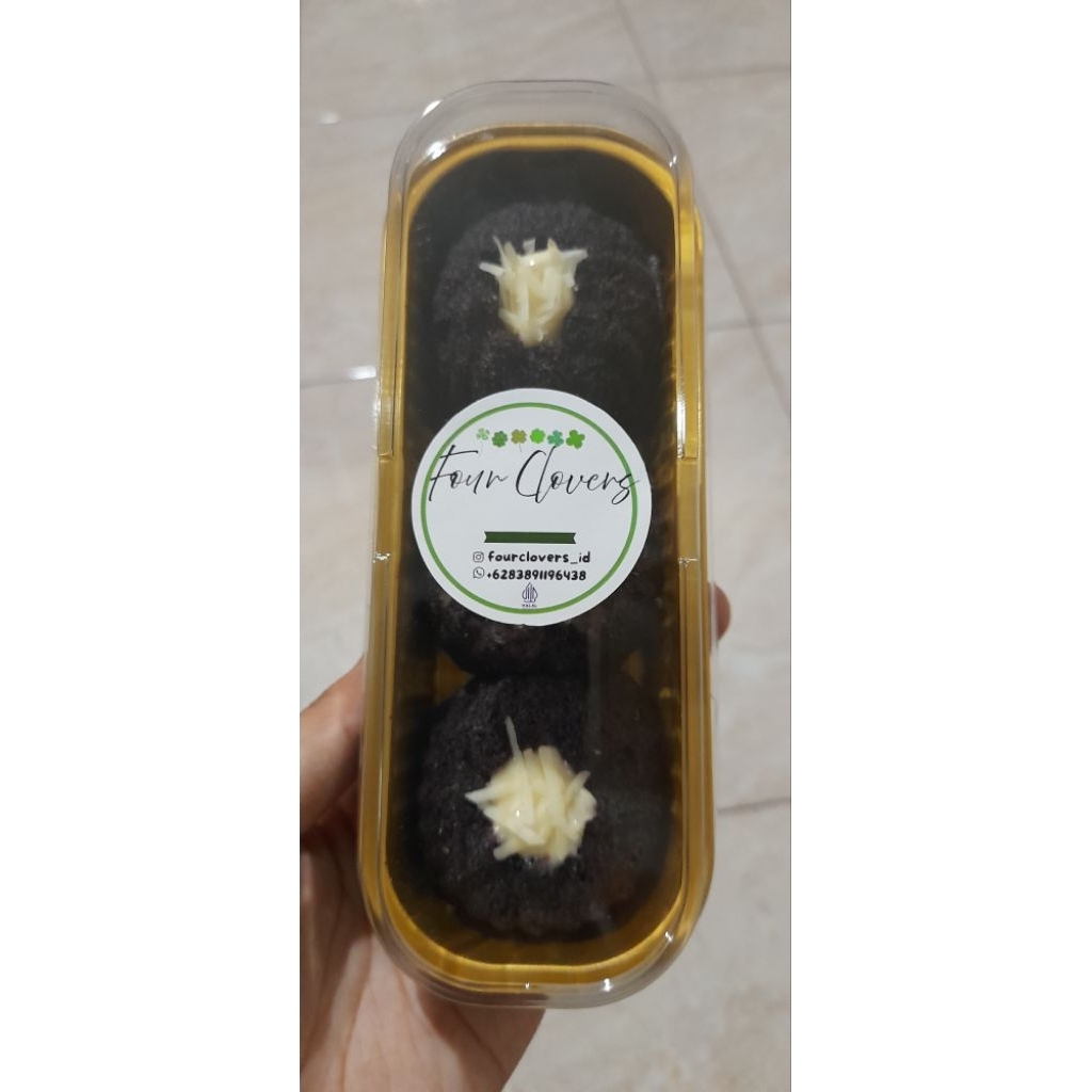 

Bolu Ketan Hitam Keju Mini