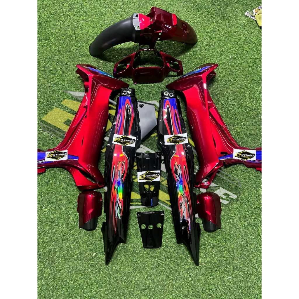 STRIPING FIZR 2005 API MERAH FIZ R HOLOGRAM